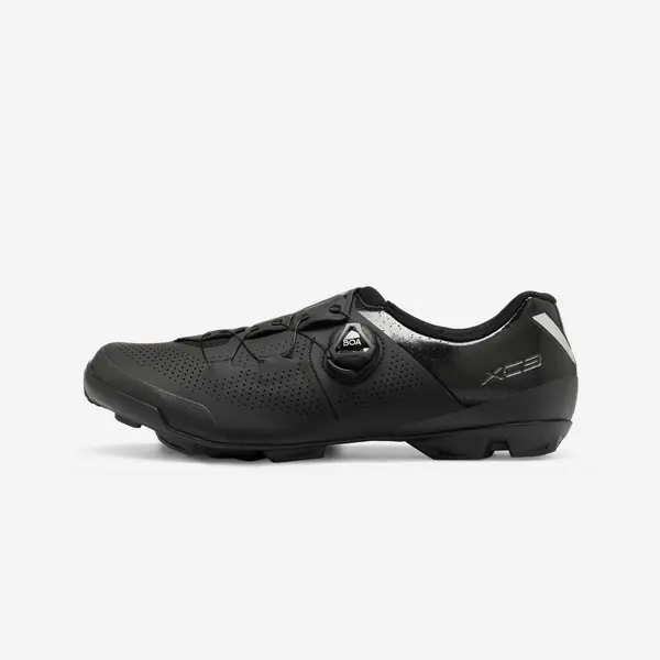 Încălțăminte de ciclism MTB Cross-country SPD, Shimano XC3 Negru