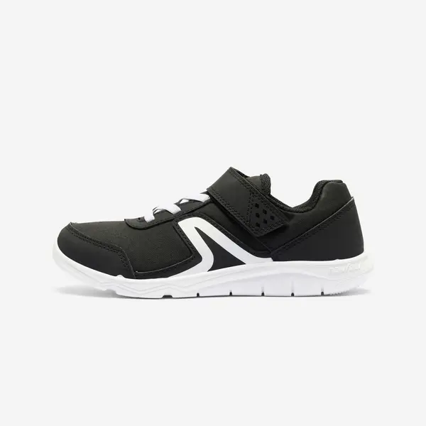 Încălțăminte sport cu bandă cu arici Power Walking 100 negru Copii