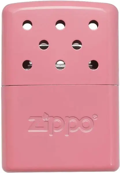 Încălzitor de mâini de buzunar Zippo - 6-ceas, roz