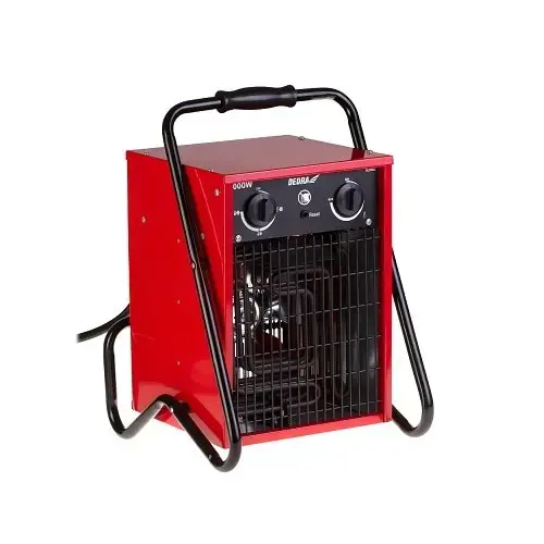 Incalzitor electric Dedra DED9922, 5000W, 730 mc/h 400V (Rosu)