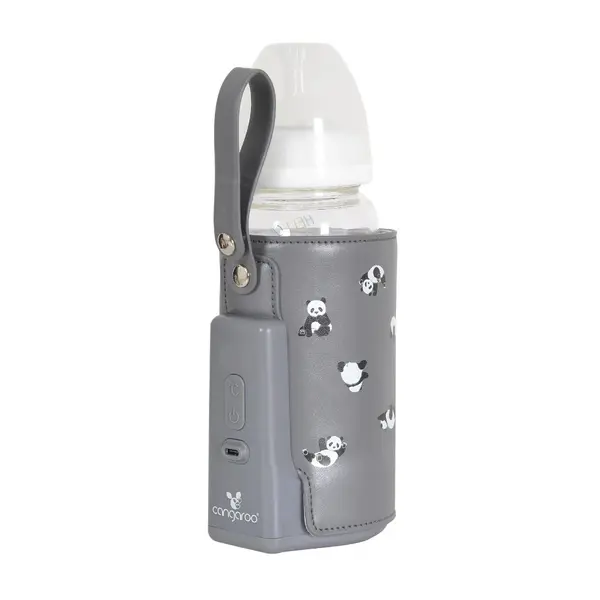 Incalzitor portabil de biberon Cangaroo Caliente Grey