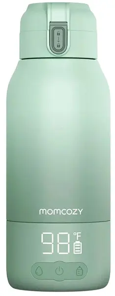 Încălzitor portabil de lapte matern și apă Momcozy - MW05, 500 ml, verde