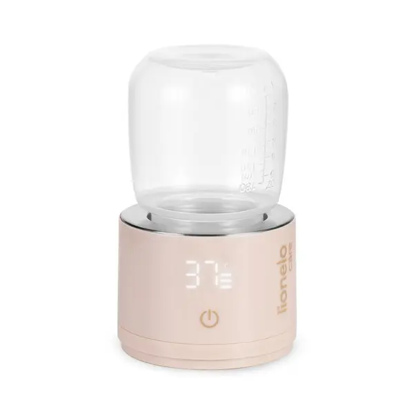 Incalzitor portabil, Lionelo, ThermUp Swift, Portabil, Incalzire in 3 minute, Mentinerea temperaturii, 60 W, USB-C, 4 setari de temperatura: 37-50°C, Recipient 180 ml inclus, Rose Gold