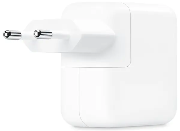 Încărcător Apple - Dual Power Adapter, USB-C, 35W, alb