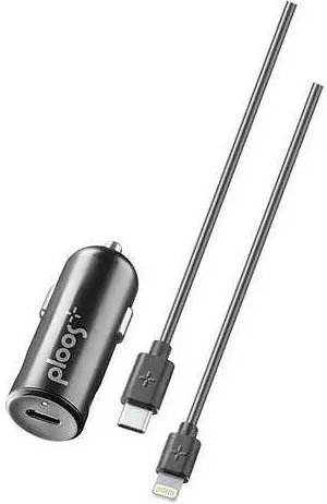 Încărcător auto Cellularline - 9026, 12V PD, USB-C, 20W, negru