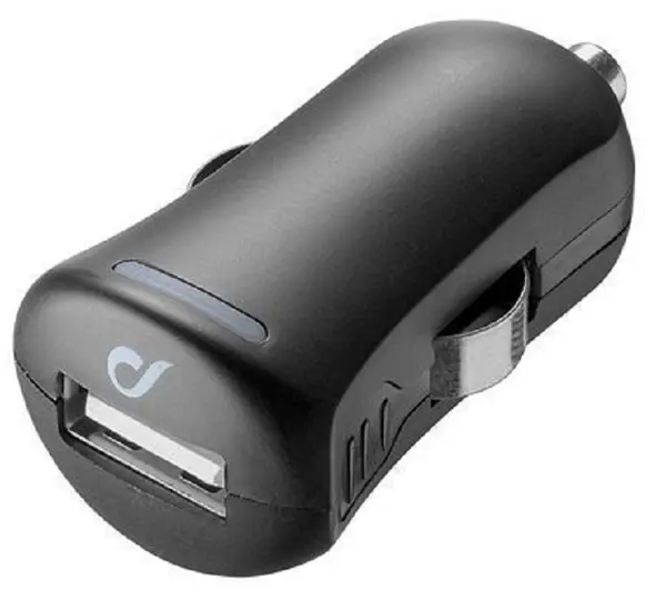 Încărcător auto Cellularline - Unique Design, USB-A, negru