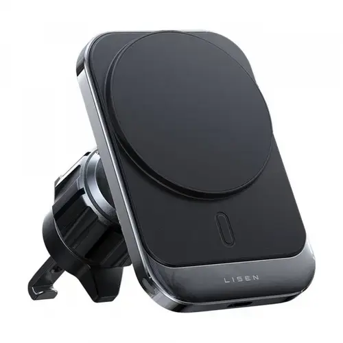 Incarcator auto Lisen, Wireless, 15W, 1.67A (Negru)