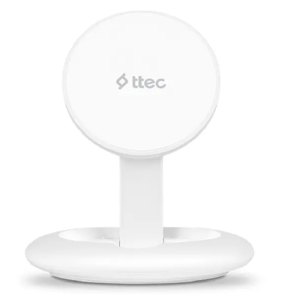 Încărcător auto ttec - AirCharger Up M, USB-C, MagSafe, alb