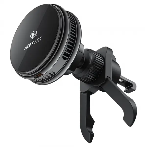Incarcator Auto Wireless Acefast D66, 25W, Negru
