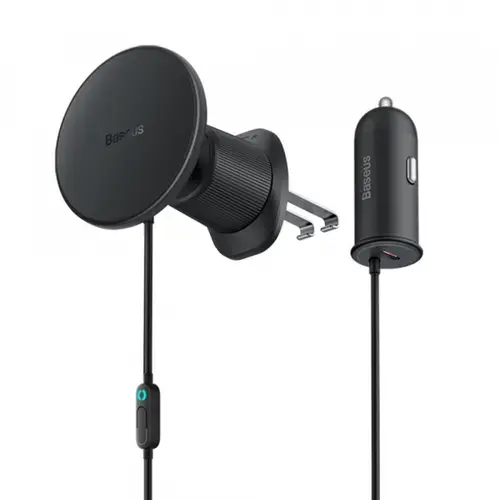 Incarcator Auto Wireless Baseus CW01, 15W, 1.67A, C0013A01 (Negru)