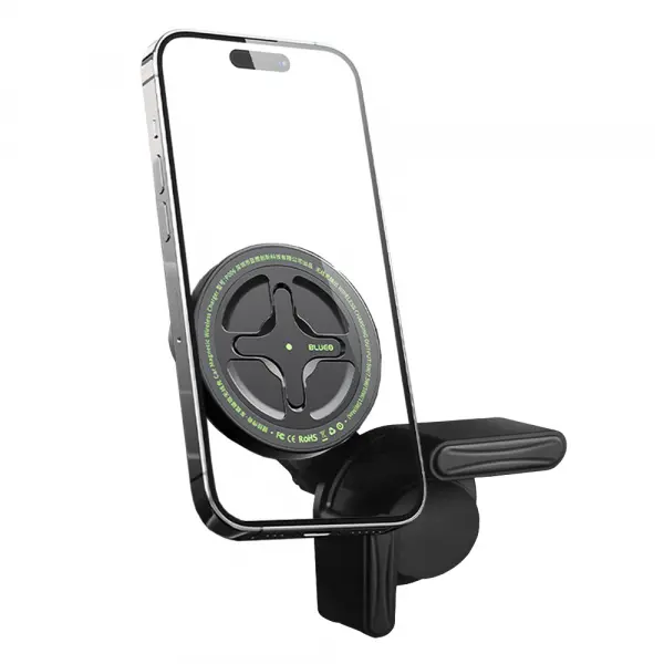 Incarcator Auto Wireless Blueo Ape Legend EV Car, 15W, 1.67A, Negru