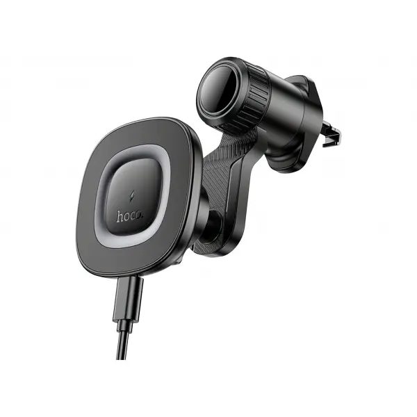 Incarcator Auto Wireless HOCO HW30, 15W, 1.67A, Negru