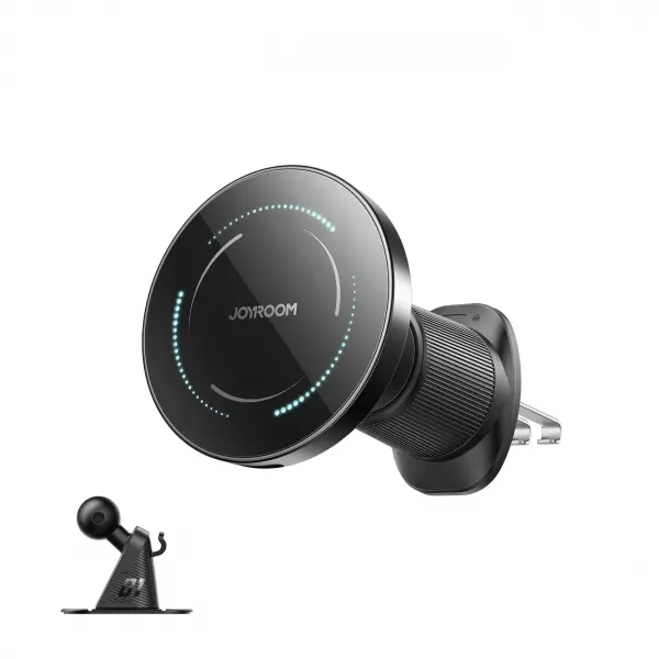 Incarcator Auto Wireless Joyroom JR-ZS502, 15W, 1.67A, Negru