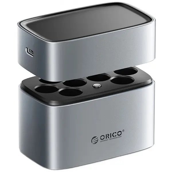 Incarcator Baterii Orico EV8, AA, Gri