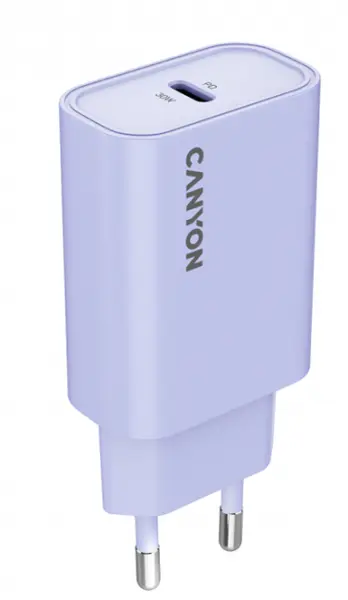 Încărcător Canyon - OnCharge 30CL Max Power, 30W, mov