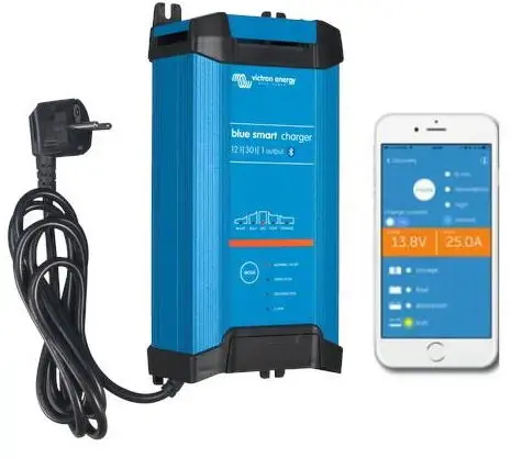 Incarcator de retea Blue Smart IP22 Charger 12/30, 12V, 30A (Albastru)