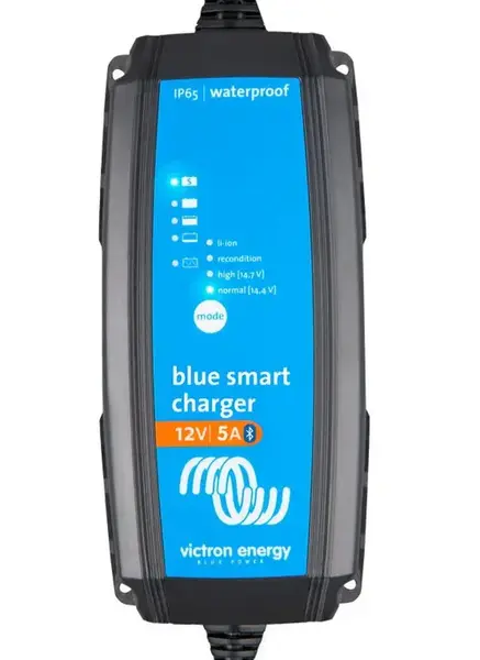 Incarcator de retea Victron Energy Blue Smart, Bluetooth, 5A, 12V (Negru)