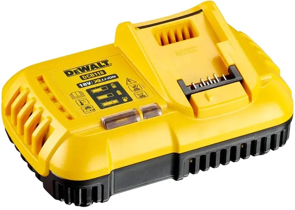 Încărcător DeWALT - DCB118-QW, 230V, 18V, 8 A, max 75 min, Li-ion