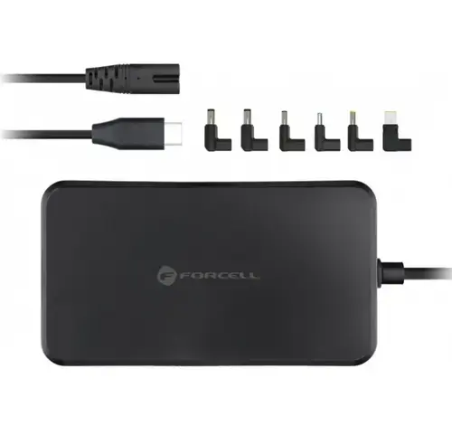 Incarcator Forcell F-Energy E856, Universal, 65W (Negru)