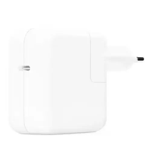 Incarcator laptop Apple MW2G3ZM/A, 30W, USB-C (Alb)