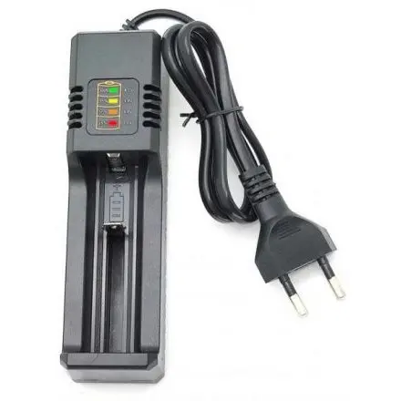 Incarcator Li-Ion 3.7V cu 1 Canal de Incarcare si Indicator, curent incarcare 1A, TED Electric MS-181AX
