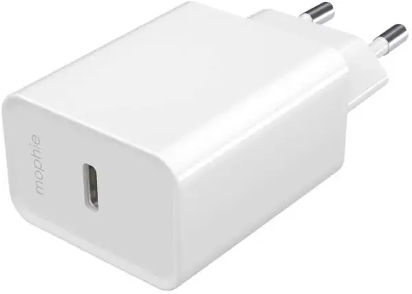 Încărcător mophie - Essentials ACC, USB-C, 20W, alb