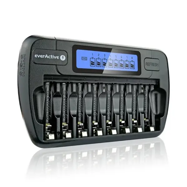 Incarcator pentru 6 acumulatori AA/AAA, NC800