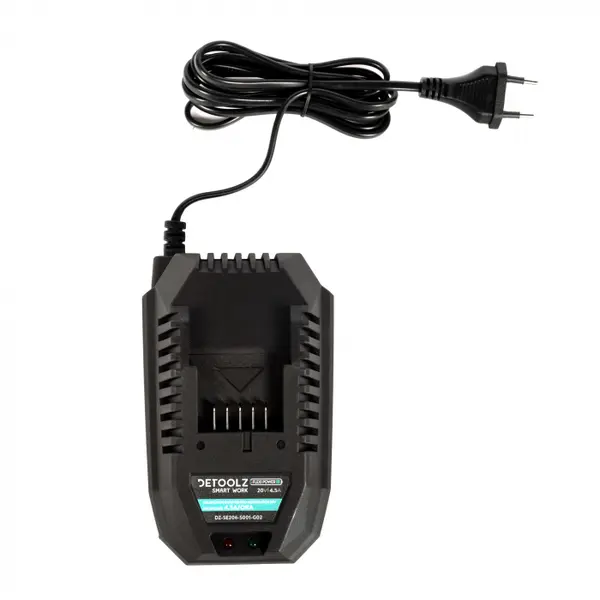 Incarcator rapid pentru acumulator 20V, incarcare 4.5A h Detoolz