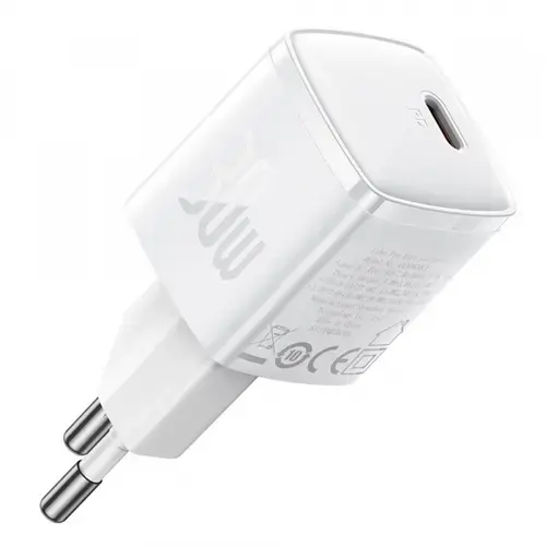 Incarcator Retea Baseus Cube Pro, 30W, 3A, 1 x USB-C, CCXF000302 (Alb)