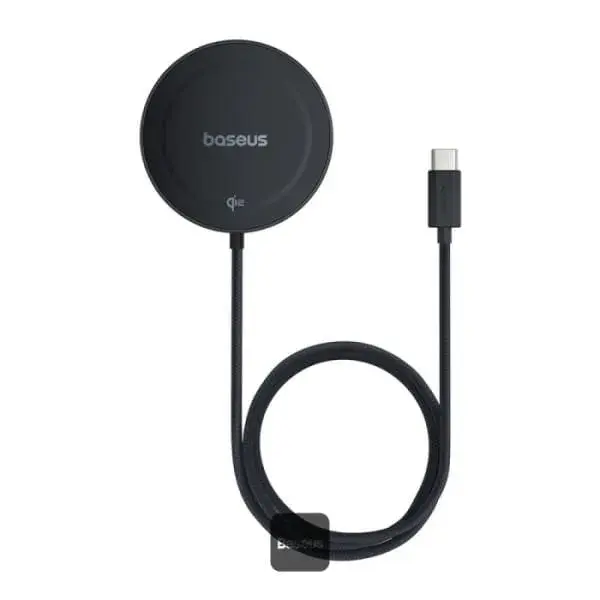Incarcator Retea Baseus Mini4 Qi2, negru Incarcator Retea Baseus Mini4 Qi2, negru