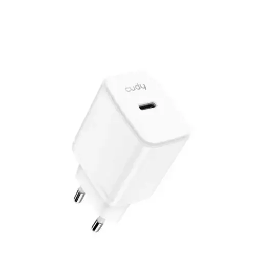 Incarcator retea Cudy CH25_EU, 25 W, 1x USB Type-C (Alb)