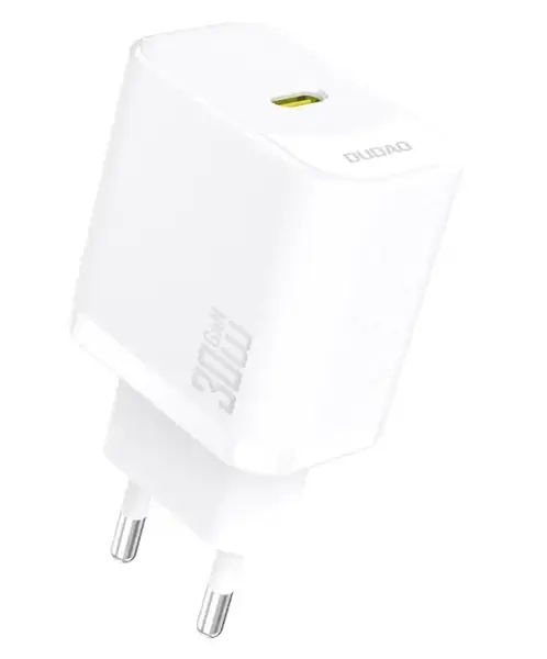 Incarcator Retea Dudao A27P, 30W, 3A, 1 x USB-C, Alb