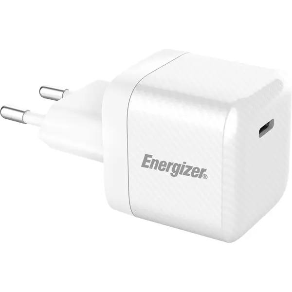 Incarcator retea Energizer A30EU, USB-C, 30 W, Fast Charging, Alb