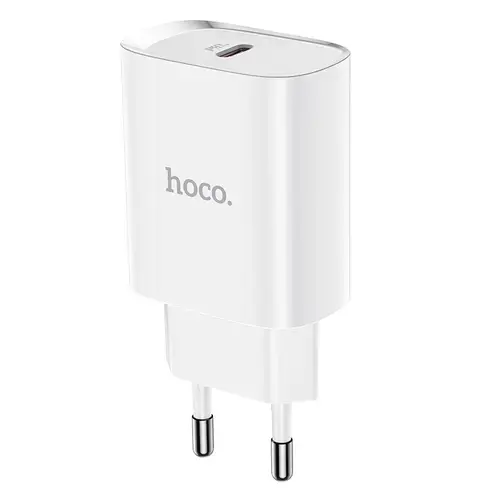 Incarcator Retea HOCO N14, Quick Charge, 20W, 1 x USB-C, Alb
