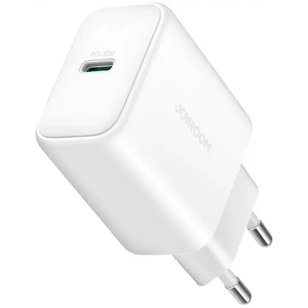 Incarcator Retea Joyroom JR-TCF24, 30W, 3A, 1 x USB-C, Alb