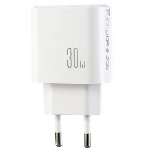 Incarcator Retea Joyroom JR-TG6, 30W, 3A, 1 x Lightning - 1 x USB-A - 1 x USB-C (Alb)