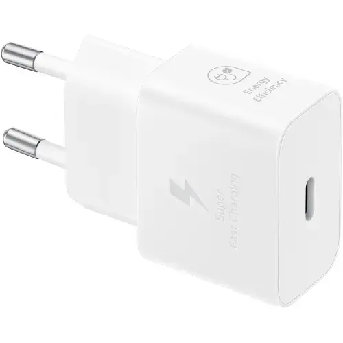 Incarcator Retea Samsung EP-T2510NWEGEU, 25W, 3A, 1 X USB-C (Alb)