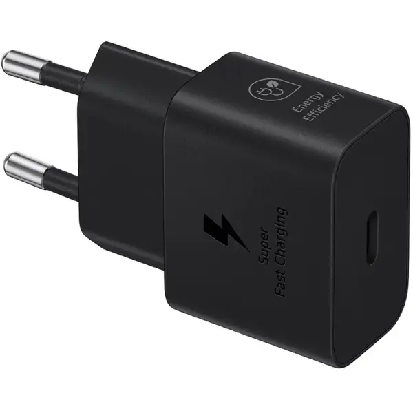 Incarcator retea Samsung Super Fast Charger 25W, T2510, Black, Bulk