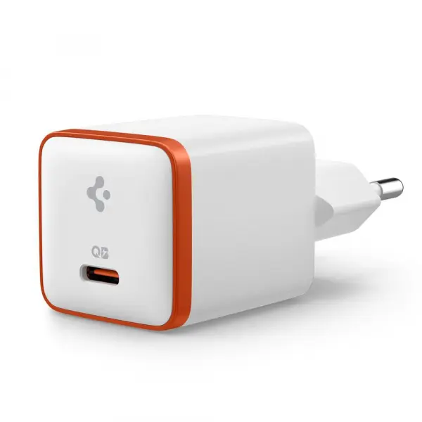 Incarcator Retea Spigen EE301EU Essential, 30W, 3A, 1 x USB-C, Alb ACH08449