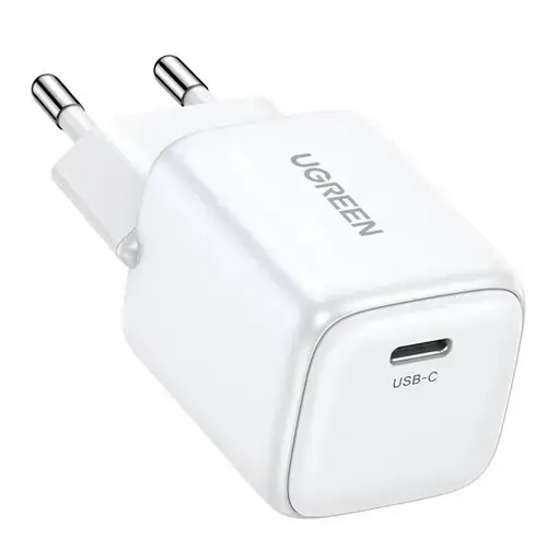 Incarcator Retea UGREEN CD318, 20W, 3A, 1 x USB-C, Alb