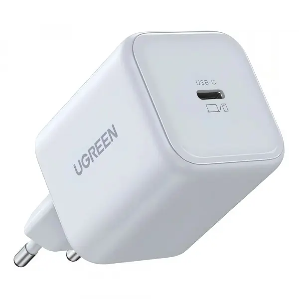 Incarcator Retea UGREEN X524 (65053), 45W, 3A, 1 x USB-C, Alb