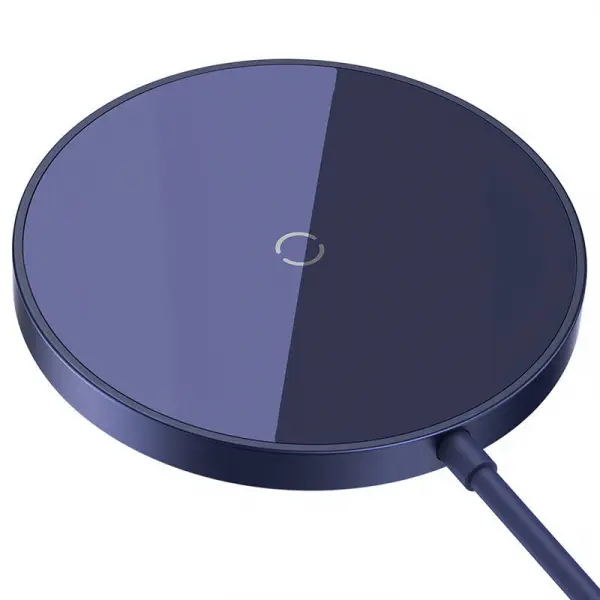 Incarcator Retea Wireless Baseus Simple Mini3, 15W, 1.67A, Mov CCJJ040205