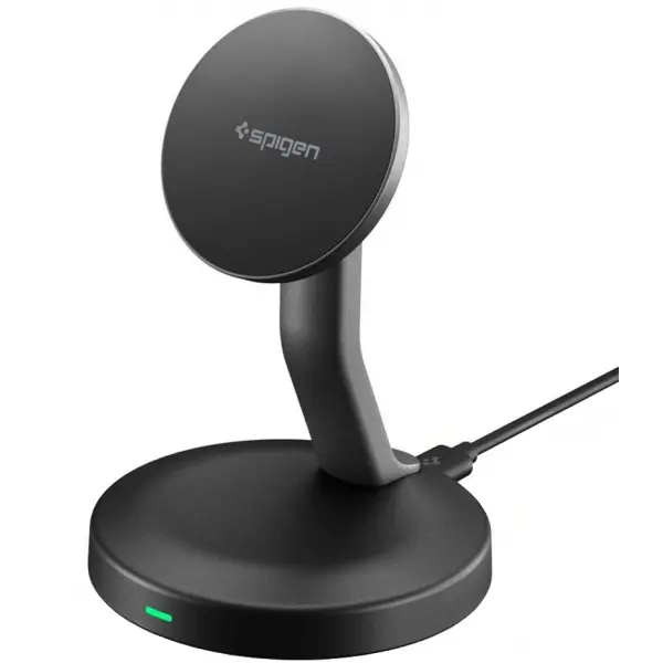 Incarcator Retea Wireless Spigen EF151MS, 15W, 1.67A, Negru ACH10441