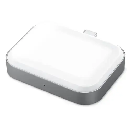 Incarcator Satechi pentru Apple Watch si AirPods USB-C, 2.5 W (Alb)