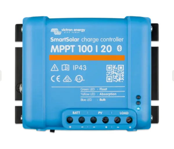 Incarcator solar 12/24/48v 20a victron energy smartsolar mppt 100/20 ( 12/24/ up to 48v)