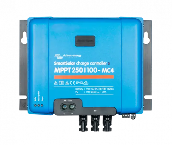 incarcator solar 12v 24v 48v 100a victron energy smartsolar mppt 250/100-mc4 ve.can