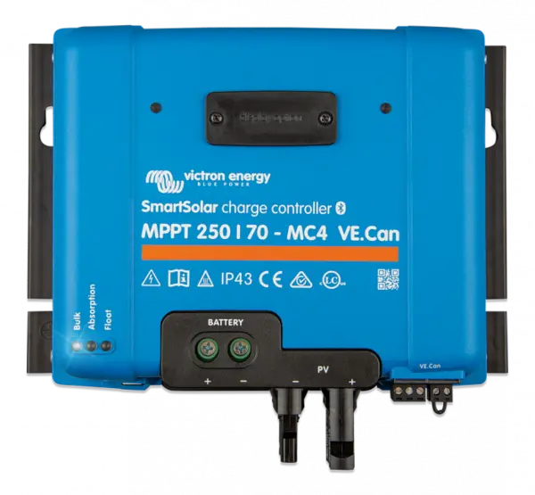 incarcator solar 12v 24v 48v 70a victron energy smartsolar mppt 250/70-mc4 ve.can
