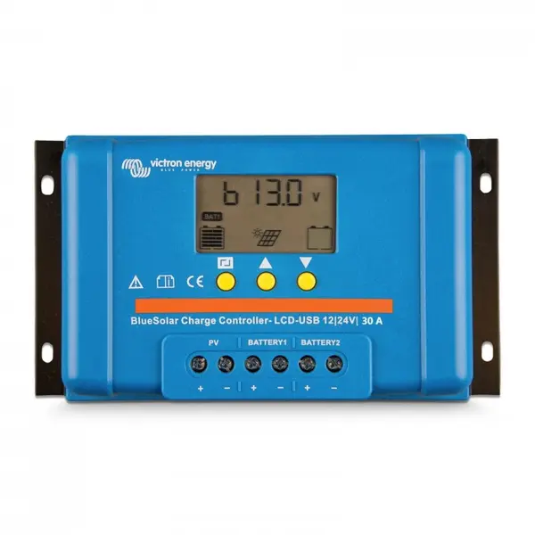 Incarcator solar LCD&USB 12V/24V 30A Victron Energy BlueSolar PWM-LCD&USB 12/24V-30A