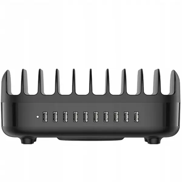Incarcator Statie Orico DUK-10P-V1, 120W, 2.4A, 10 x USB-A, Negru