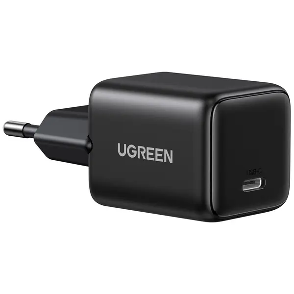 Încărcător Ugreen – X512, 20W, GaN, USB-C, negru